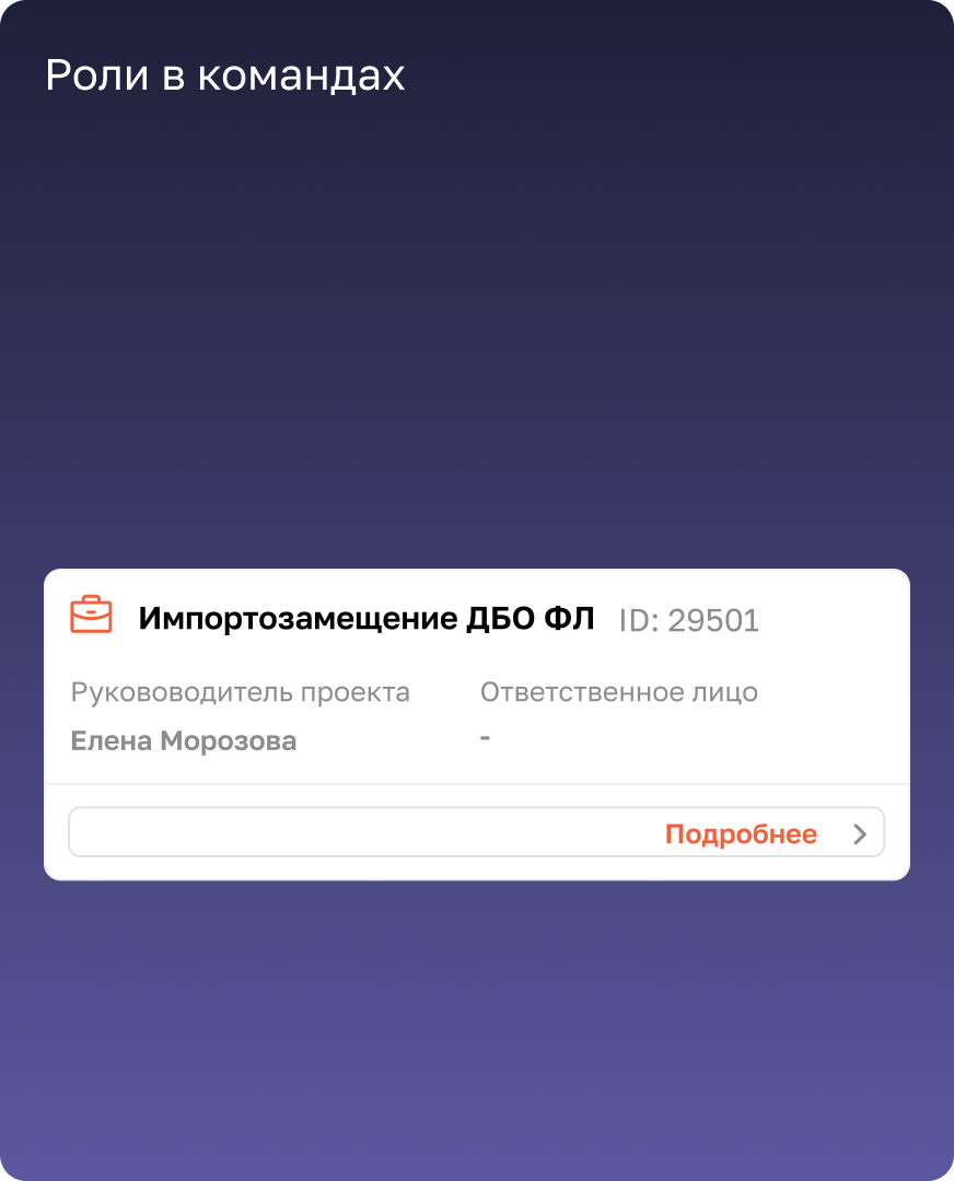 Роли в командах
